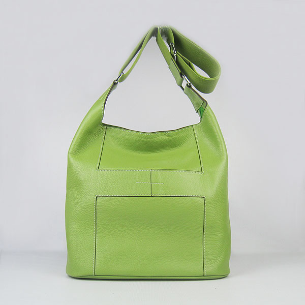 Knockoff Hermes Good News H Women Shoulder Bag Green H2801